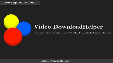 video downloadhelper opera